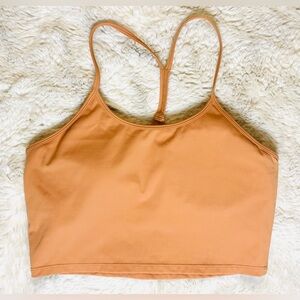 Paragon Fitwear Peach Strappy Sports Bra